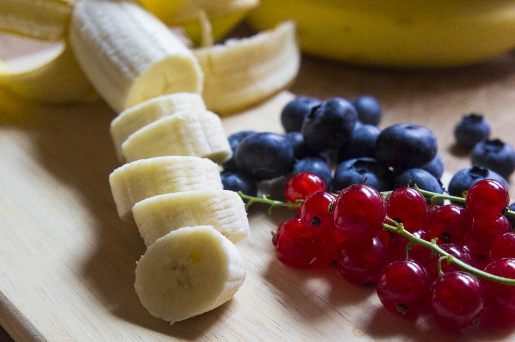 Obst für Getreidebrei
