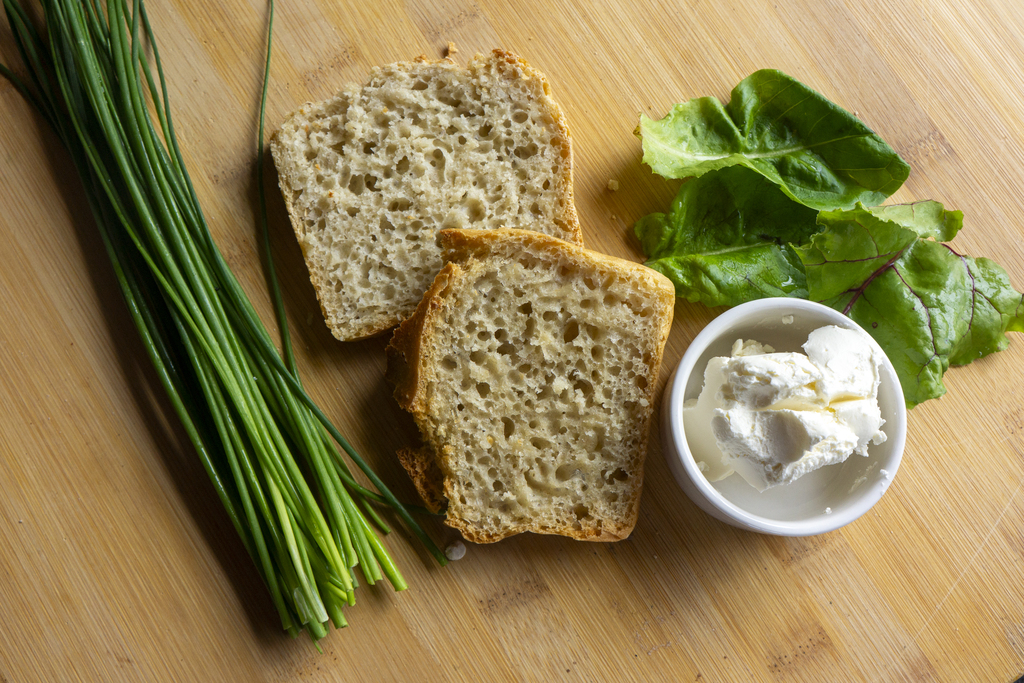 Sauerteigbrot in Scheiben